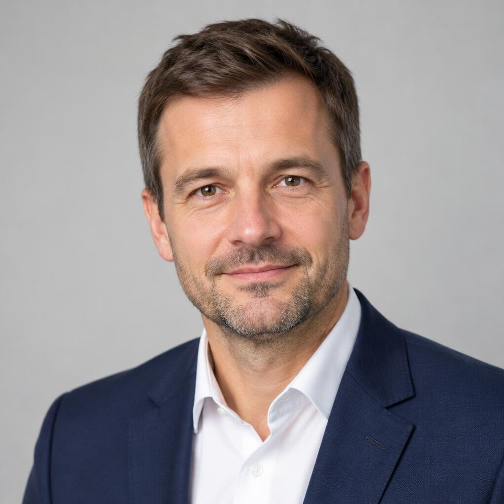 Professional portrait of a businessman in a suit